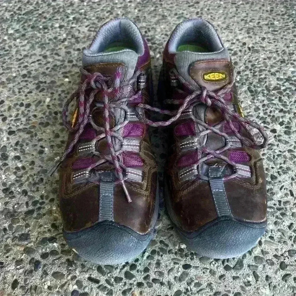 Keen Utility Cascade Brown Detroit XT Steel Toe Work Shoe Women 9.5 - Picture 2 of 7